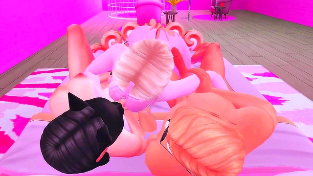 Wife Cheats With Husband's Friend & Futanari Mistress for Threesome Craziness