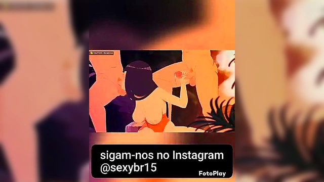 Sakura & Hinata Cosplay Duo Get Wild in Brazil Hentai Fantasy