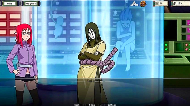 Kunoichi Trainer Naruto – Hot 3D Anime Action With Busty Shinobi Seductress