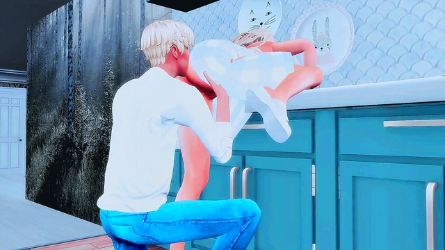 Stepmom Cheats on Husband for Hot 3D Hentai Threesome with Stepson Cuckold