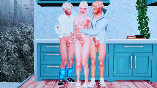 Stepmom Cheats on Husband for Hot 3D Hentai Threesome with Stepson Cuckold