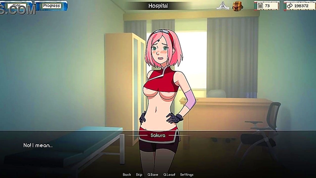 Sakura The Naked Doctor Trains With Kunoichi Skills In Hot Hentai Action