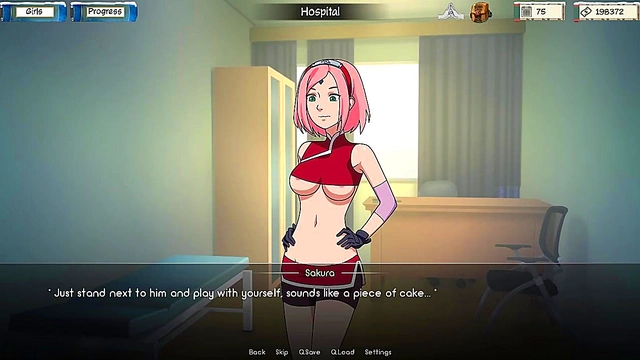 Sakura The Naked Doctor Trains With Kunoichi Skills In Hot Hentai Action