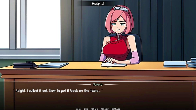 Sakura The Naked Doctor Trains With Kunoichi Skills In Hot Hentai Action