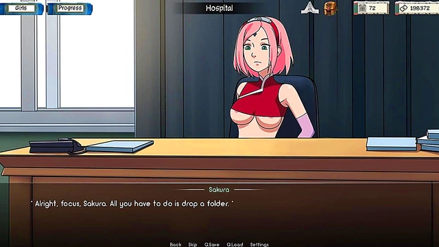 Sakura The Naked Doctor Trains With Kunoichi Skills In Hot Hentai Action