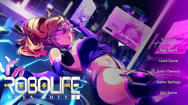 Cute Robo-Girl Needs Pussy Fingering Orgasm for Stability in BDSM Hentai Gameplay