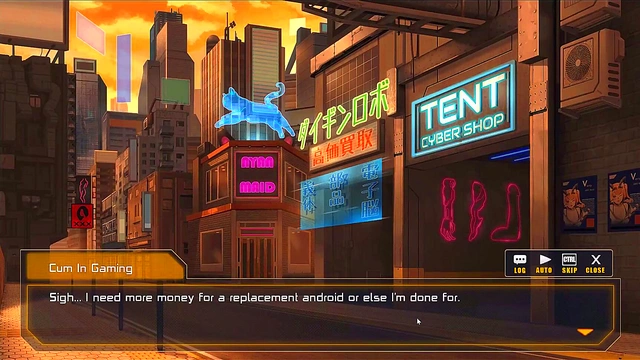 Cute Robo-Girl Needs Pussy Fingering Orgasm for Stability in BDSM Hentai Gameplay