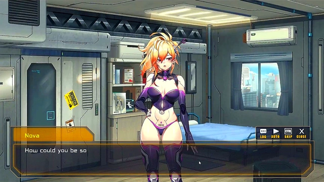 Cute Robo-Girl Needs Pussy Fingering Orgasm for Stability in BDSM Hentai Gameplay