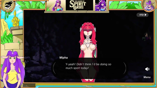 Mipha’s Hot Anime Pussy Licked Raw by Big Dick Gaming Hero for Orgasmic Fun