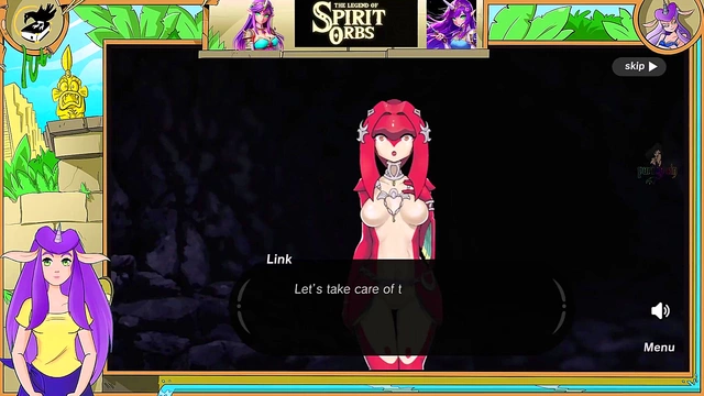 Mipha’s Hot Anime Pussy Licked Raw by Big Dick Gaming Hero for Orgasmic Fun