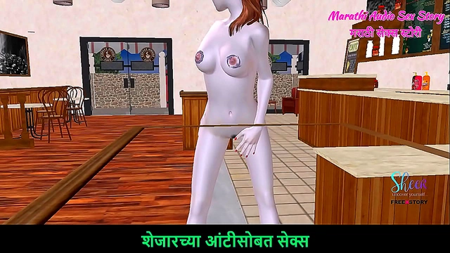 Cute 3D Anime Teen Shows OffSexy Poses for horny viewers