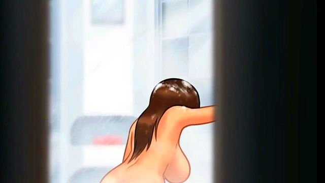 Stepbro's Big Cock Gets Summertime Saga Anime Chick Riding Him Wild & Swallowing Live!