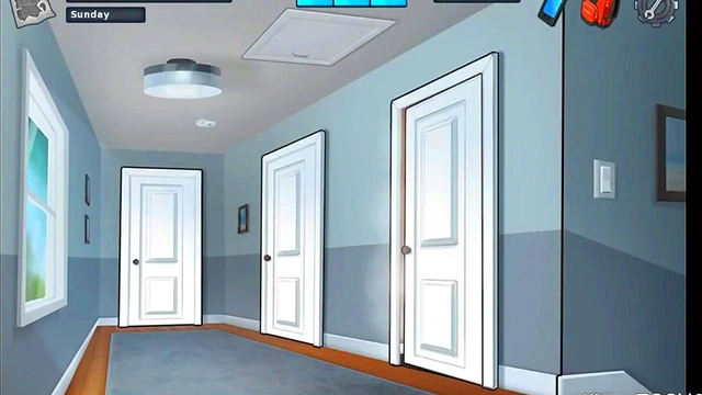 Stepbro's Big Cock Gets Summertime Saga Anime Chick Riding Him Wild & Swallowing Live!