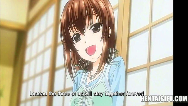 Pregnant Threesome Saves Heir With Magical Anime Sex & Lactation Adventure