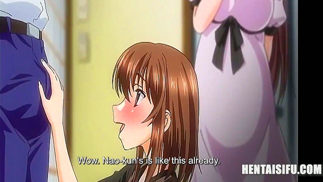 Pregnant Threesome Saves Heir With Magical Anime Sex & Lactation Adventure