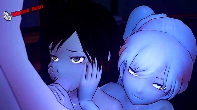 RWBY Anime Girls Engage in Hot 3D Fingering & Facial Orgy Session
