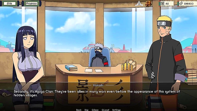 Horny Sakura Uses Vibrator for Intense Pleasure in Kunoichi Trainer Anime