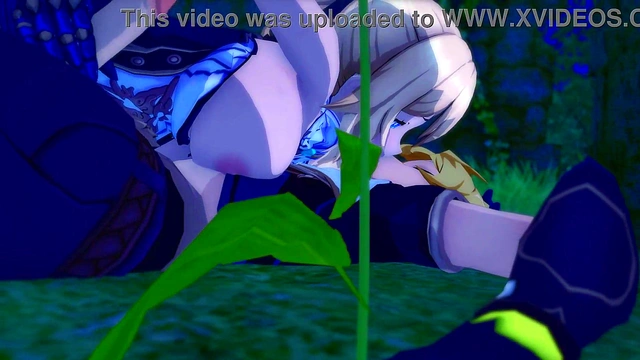 Jean from Genshin Impact Takes Charge in Moonlit 3D Hentai Scene