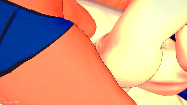 Sexy TV Woman Recharges With Quick Hentai Blowjob Before Bedtime