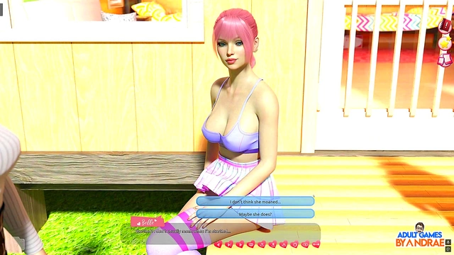 Cute Violet Gets Fucked by Huge Dick in 3D Busty Hentai Threesome