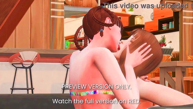 Sapphic Seduction – Hitomi & Leifang's Intimate 3D Hentai Encounter