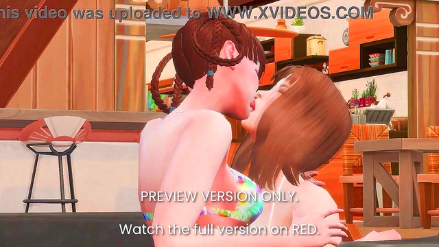 Sapphic Seduction – Hitomi & Leifang's Intimate 3D Hentai Encounter