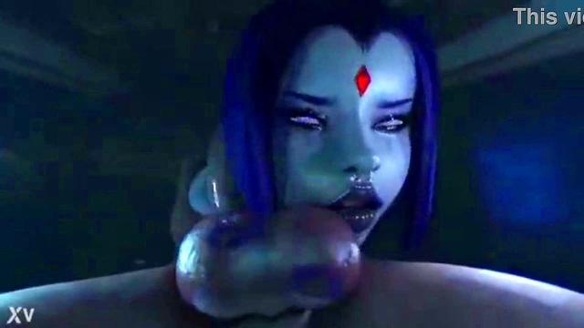 Raven & Widowmaker Overwatch Anime Deepthroat Big Tits BlowjobCum