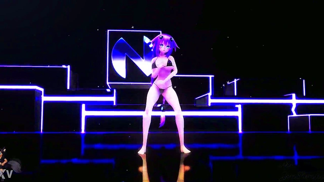Big-Titted Purple Heart Gets Fucked Hard in Hyperdimension Neptune MMD Scene