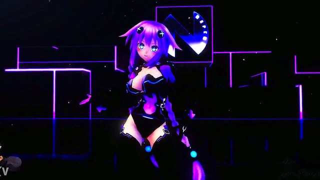 Big-Titted Purple Heart Gets Fucked Hard in Hyperdimension Neptune MMD Scene