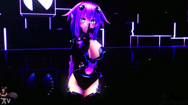 Big-Titted Purple Heart Gets Fucked Hard in Hyperdimension Neptune MMD Scene