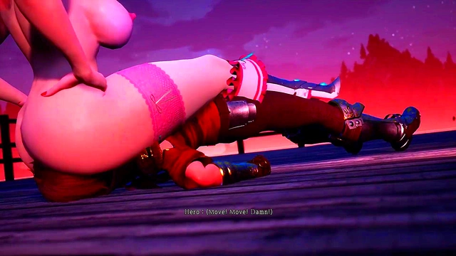 Horny Femdom Goddess Facesits & Pegs Chastised Slave In Anime Heat