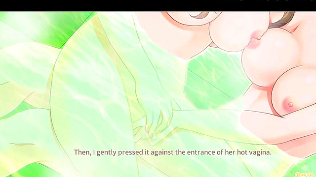 Sweet Lesbian Kiss Turns Intense Bathroom Fun In Anime Visual Novel