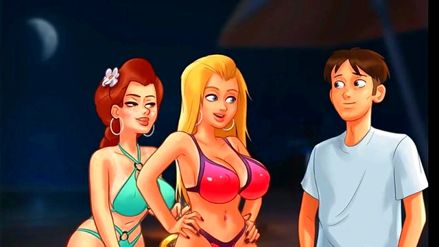 Blond Cheerleader Gets Fucked Hard On The Beach By Football Player With Big Dick