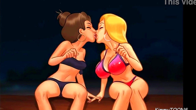 Blond Cheerleader Gets Fucked Hard On The Beach By Football Player With Big Dick