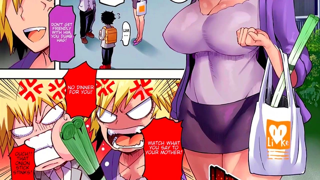 Bakugo's Mom Returns for MILF Cartoon Netorare Fuck Fest
