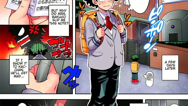 Bakugo's Mom Returns for MILF Cartoon Netorare Fuck Fest