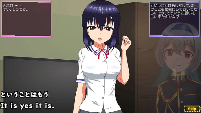 Silent V Ghost Plays Toyed Girl – Big Tits Eroge Ecstasy With Touching Moments