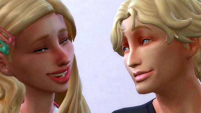 Blonde Stepsister Loses Virginity to Stepbrother in HOT 3D Anime Scene