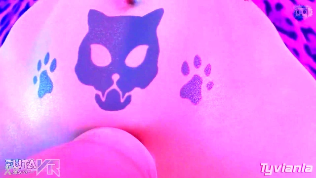 Cyberpunk 2077 Futanari Judy Alvarez Sucks Big Dick In VR Blowjob Scene