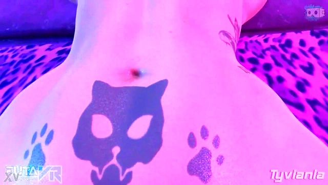 Cyberpunk 2077 Futanari Judy Alvarez Sucks Big Dick In VR Blowjob Scene