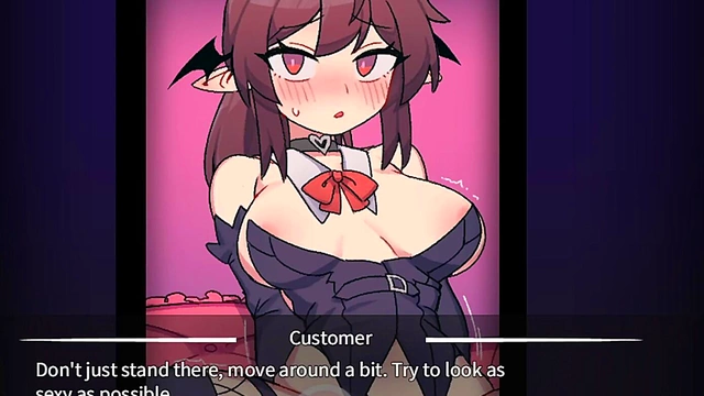 Succubus Secretary Fingers & Masturbates In Sexy Corporate Fantasy Part 2