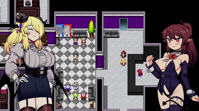 Succubus Secretary Fingers & Masturbates In Sexy Corporate Fantasy Part 2