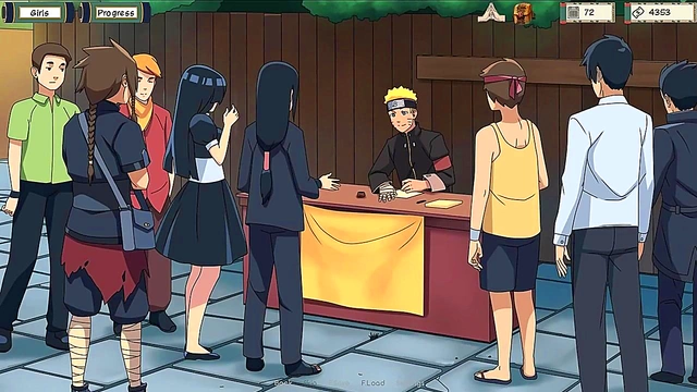 Konoha's Kunoichi Trains Hard for Pleasure in 3D Anime Action