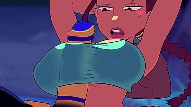 Lara's Anime Tomb Raider Gets Fucked Hard With Big Dick Blowjob Creampie