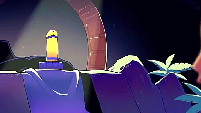 Lara's Anime Tomb Raider Gets Fucked Hard With Big Dick Blowjob Creampie