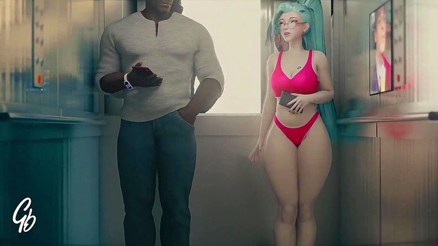 Fucking Seraphine In Elevator – Intense 3D Anime Action