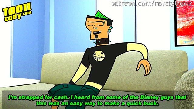 Duncan from Total Drama Island Gets Animated in Yaoi Cartoon Casting Session