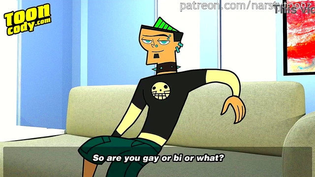 Duncan from Total Drama Island Gets Animated in Yaoi Cartoon Casting Session