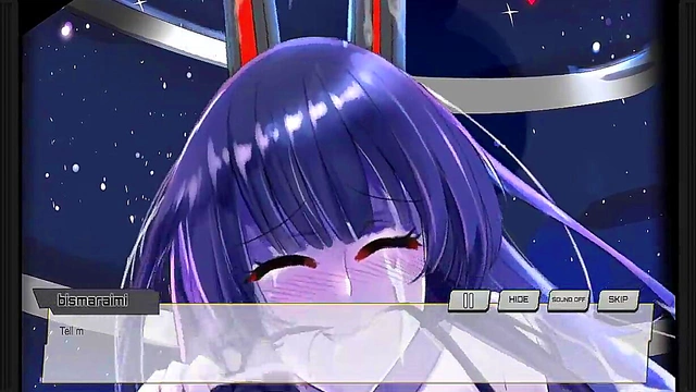 Tsukiko Gives Seductive Gameplay Performance In Sexy Hentai Scene