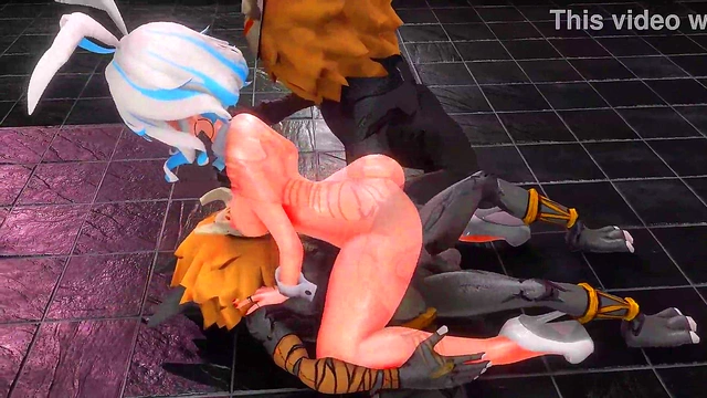 Genshin Impact Anime Chick Gets Double Penetration In Sexy Hentai Scene